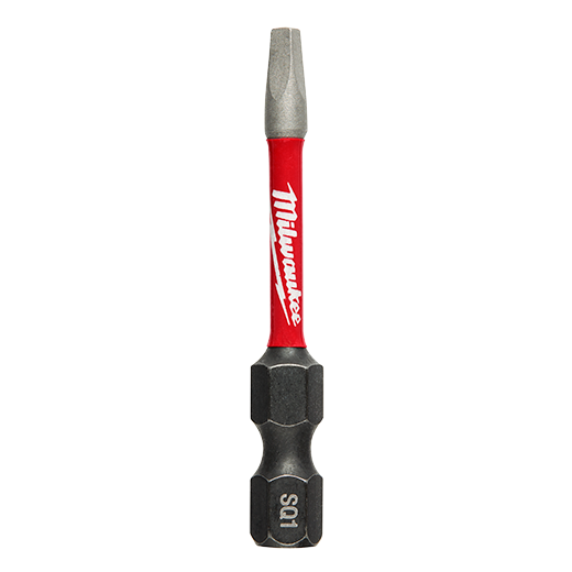 Milwaukee SHOCKWAVE 2 inch Power Bit Square Recess #1 from GME Supply