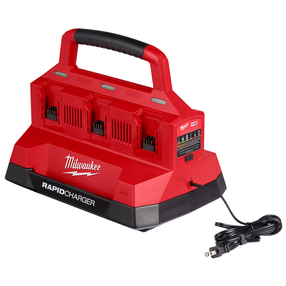 Milwaukee M18 PACKOUT Six Bay Rapid Charger from GME Supply