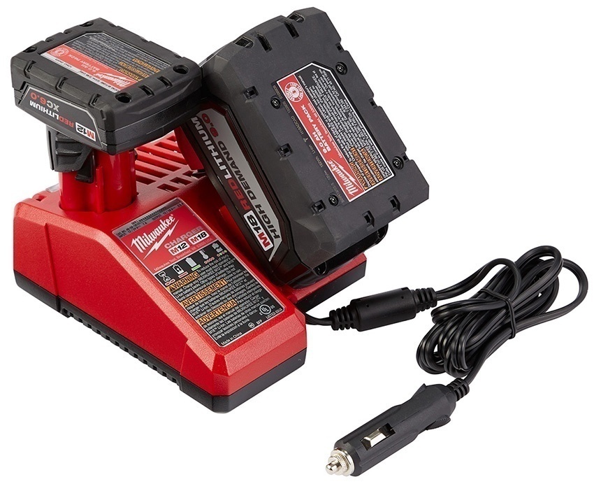 Milwaukee M18 and M12 Battery Vehicle Charger from GME Supply