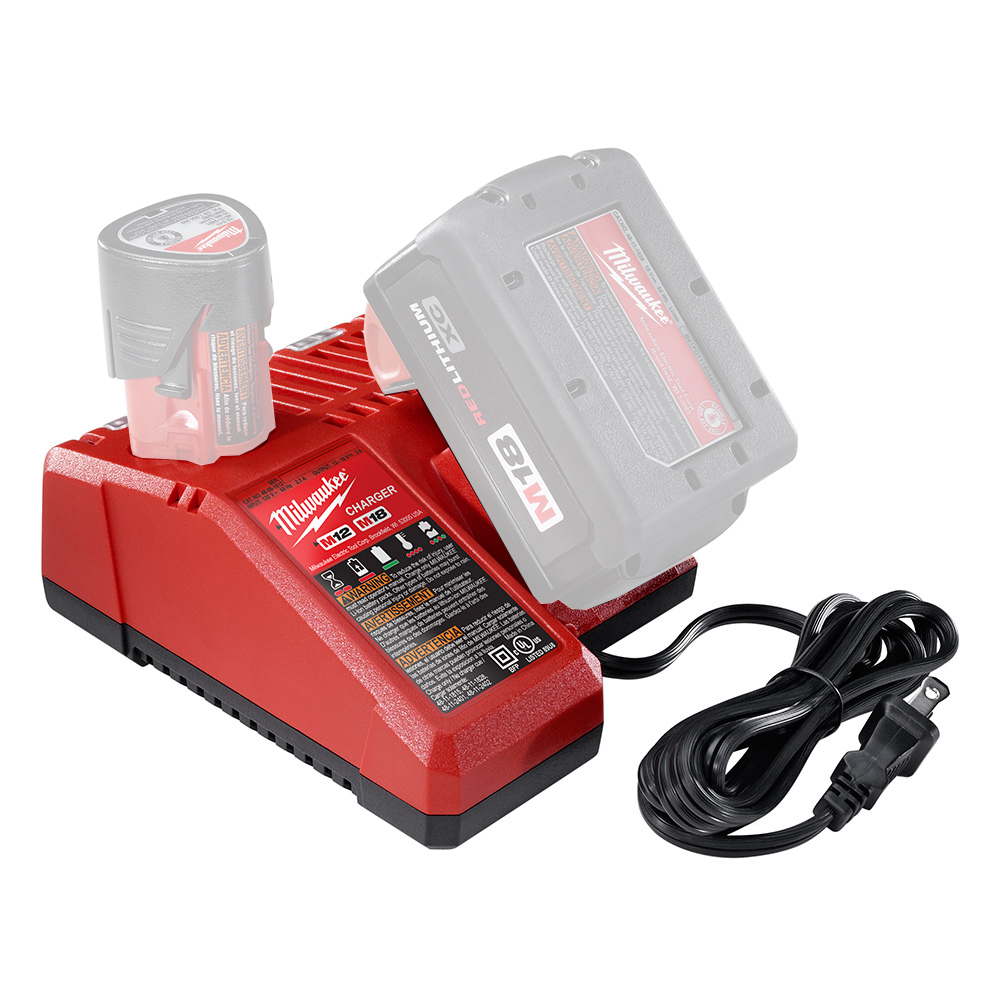 Milwaukee M18 and M12 Lithium-Ion Battery Charger from GME Supply