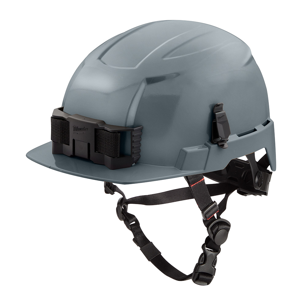 Milwaukee Type 2 Front Brim Safety Helmet with BOLT Accessory Clips from GME Supply