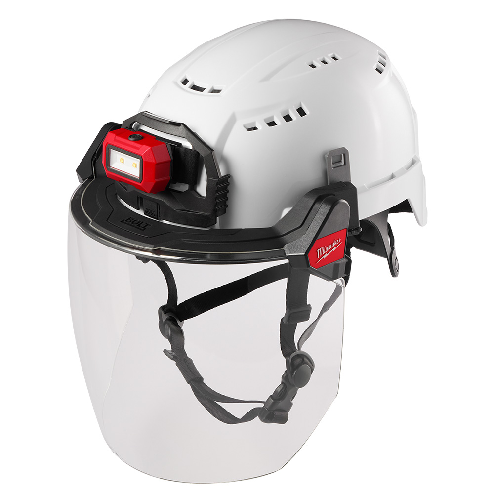 Milwaukee BOLT Full Face Shield from GME Supply