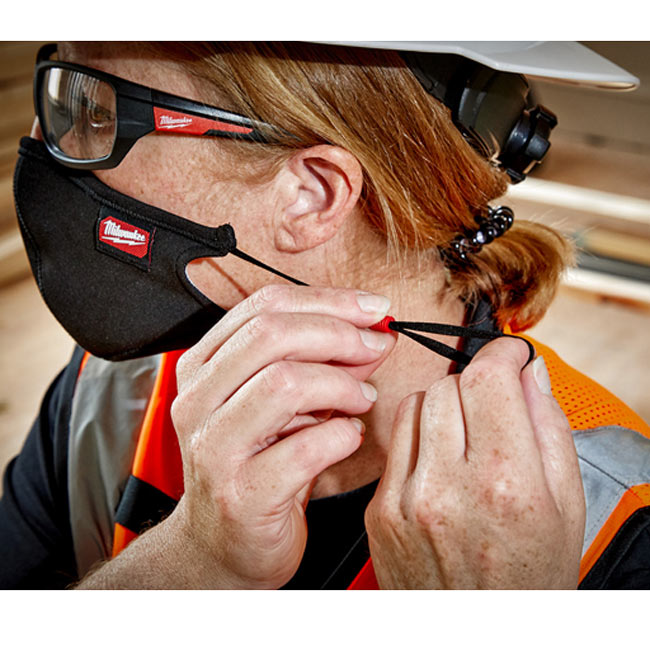 Milwaukee 3-Layer Performance Face Mask from GME Supply