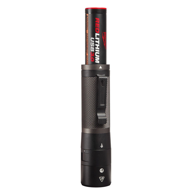 Milwaukee USB Rechargeable 800 Lumen Compact Flashlight from GME Supply