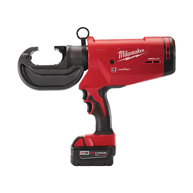 Milwaukee M18 FORCE LOGIC 750 MCM Crimper Kit from GME Supply