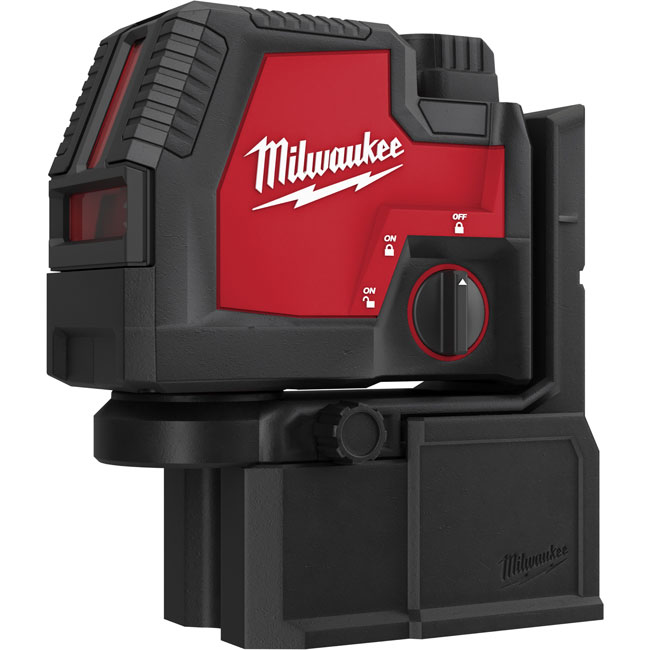 Milwaukee USB Rechargeable Green Cross Line & Plumb Points Laser from GME Supply