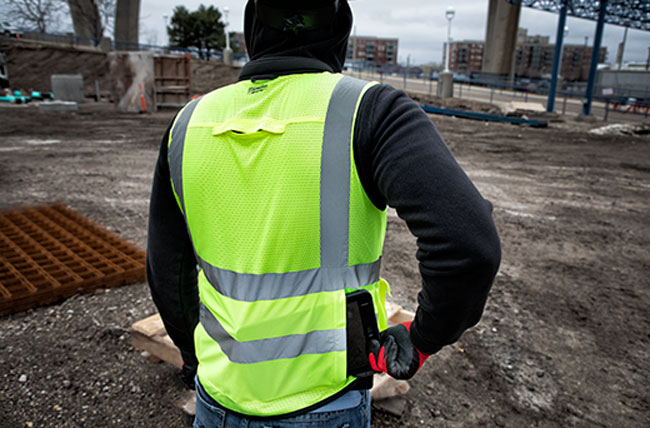 Milwaukee Hi-Visibility Performance Vest-Yellow from GME Supply