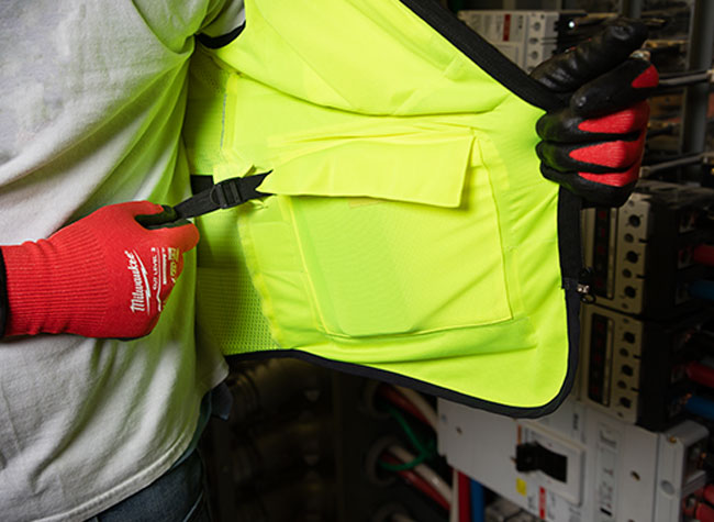 Milwaukee Hi-Visibility Performance Vest-Yellow from GME Supply