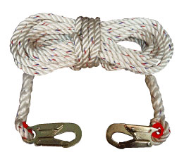 Elk River 5/8 Inch CP Plus Polyester Rope Lifeline with Snaphooks from GME Supply