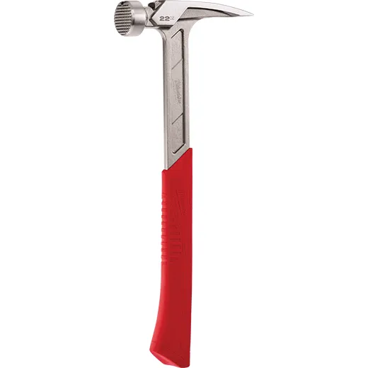 Milwaukee 22oz Milled Face Framing Hammer- 48-22-9022 from GME Supply