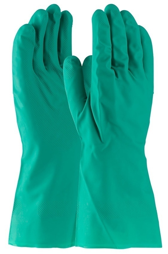 PIP Assurance 11 mm Unsupported Unlined Nitrile Glove with Raised Diamond Grip (12 Pairs) from GME Supply