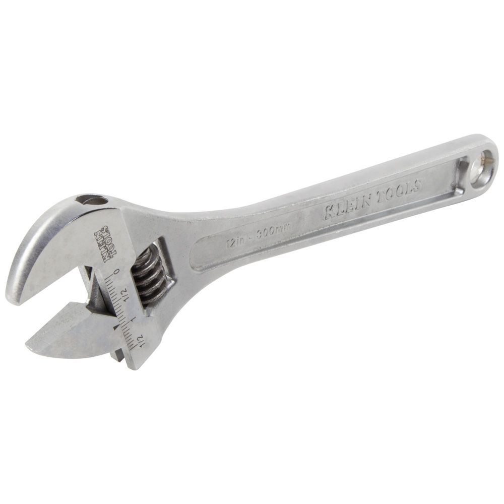 Klein Tools Adjustable 12 Inch Extra Capacity Wrench from GME Supply