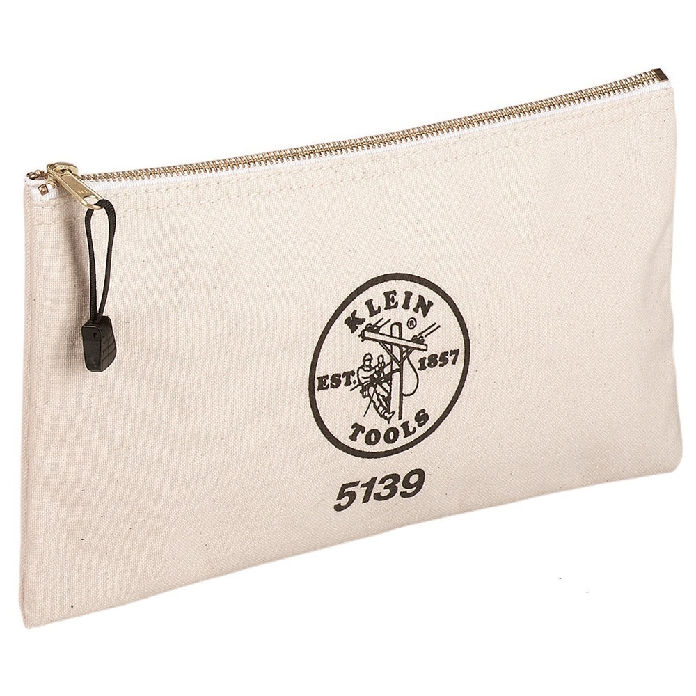 Klein Tools 5139 Canvas Zipper Bag from GME Supply