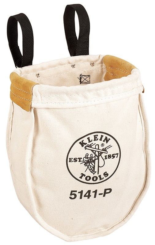 Klein Tools 5141P Large Canvas Utility Bag with Inside Pocket from GME Supply