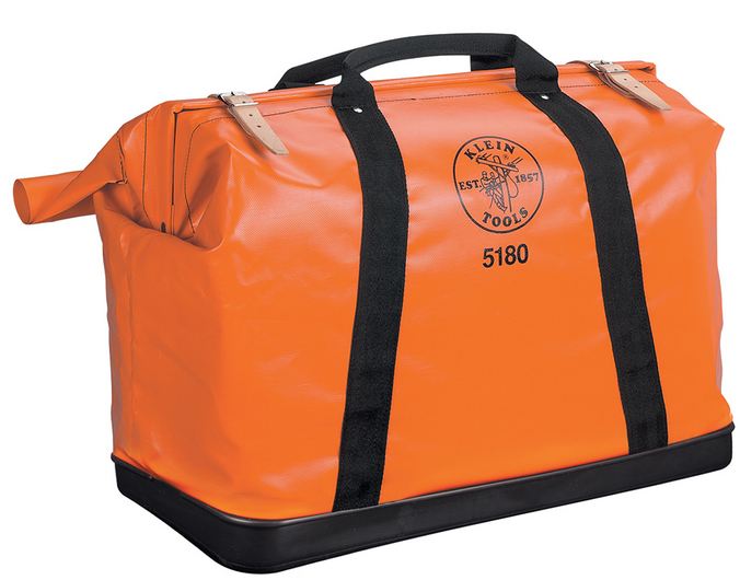 Klein Tools 5180 Extra-Large Nylon Equipment Bag from GME Supply