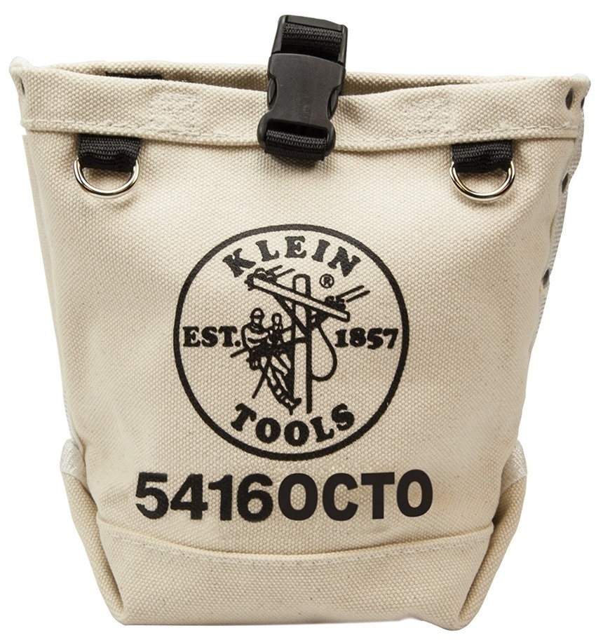 Klein Tools Canvas Pouch with Connection Points from GME Supply