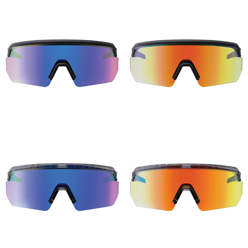 Ergodyne Skullerz AEGIR Anti-Scratch and Enhanced Anti-Fog Safety Glasses Sunglasses with Mirror Lenses from GME Supply