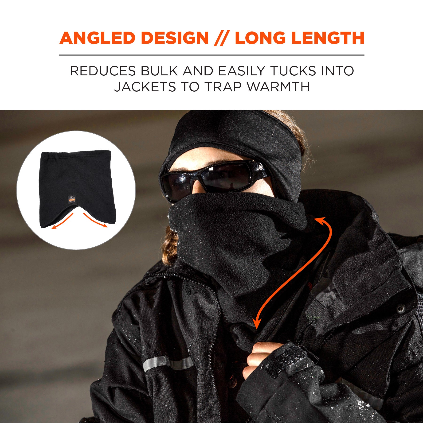 Ergodyne N-Ferno Fleece Neck Gaiter from GME Supply