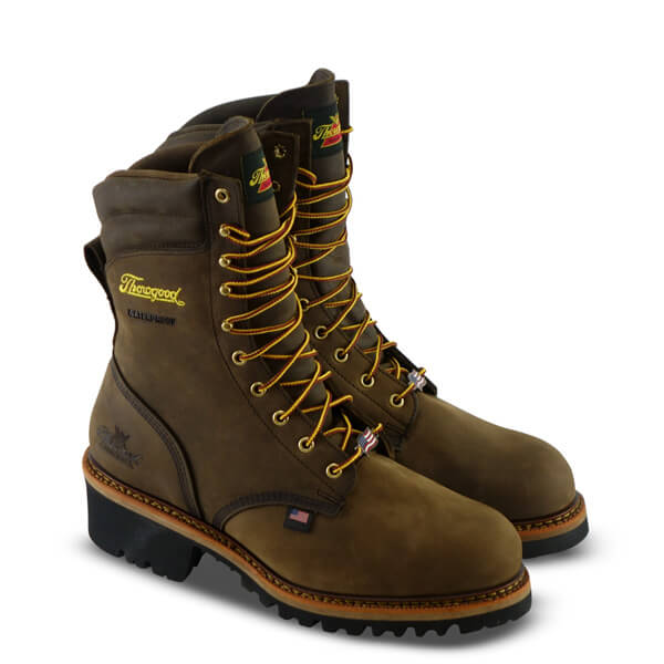 Thorogood Men's Logger 9 Inch Studhorse Waterproof Work Boots with Steel Toe  from GME Supply