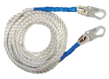 FallTech Polyester Rope Lifeline with Steel Snaphooks from GME Supply