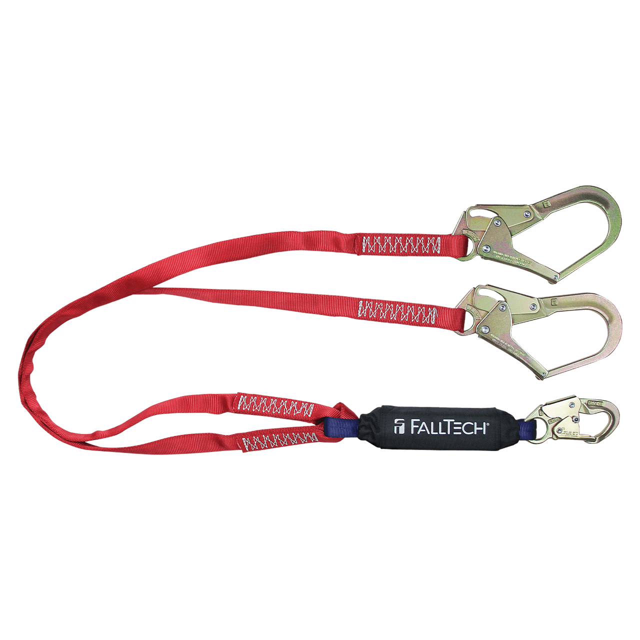 FallTech Ironman Y-Leg Rebar Hook with Snap Hook 6' and 12' Lanyard from GME Supply