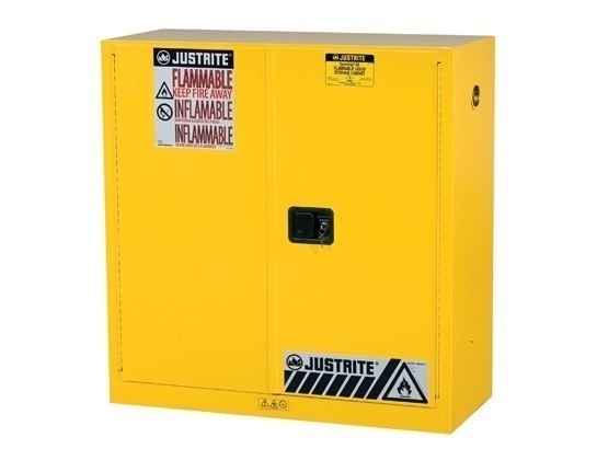 Justrite Sure-Grip EX Flammable Safety Cabinet - Manual Doors from GME Supply