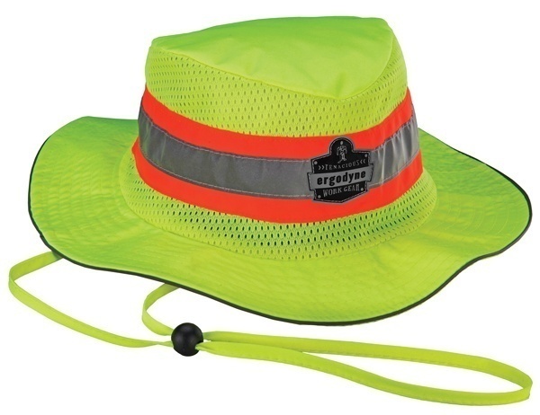 Ergodyne 8935MF Chill-Its Hi-Vis Ranger Hat with Evaporative Microfiber from GME Supply