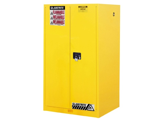 Justrite Sure-Grip Flammable Safety Cabinet/Manual Doors (60 Gallon) from GME Supply