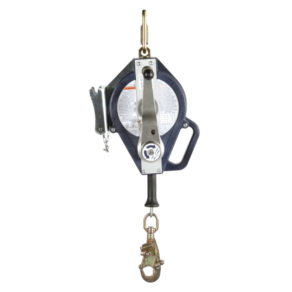 3M DBI-SALA Ultra-Lok 3-Way Retrieval Self-Retracting Lifeline with Bracket 3503886, Galvanized Cable, 50 ft from GME Supply