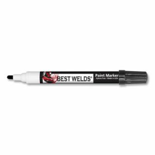 Best Welds Prime-Action Reversible Chisel/Bullet Tip Paint Marker (Box of 12) from GME Supply