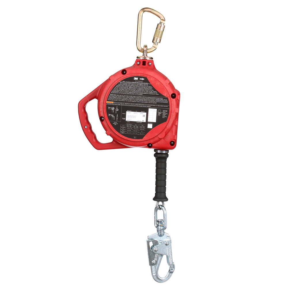 3M Protecta Self-Retracting Lifeline 3590036, Galvanized Cable, Steel Swivel Snap Hook, 33ft., Class 1, ANSI from GME Supply