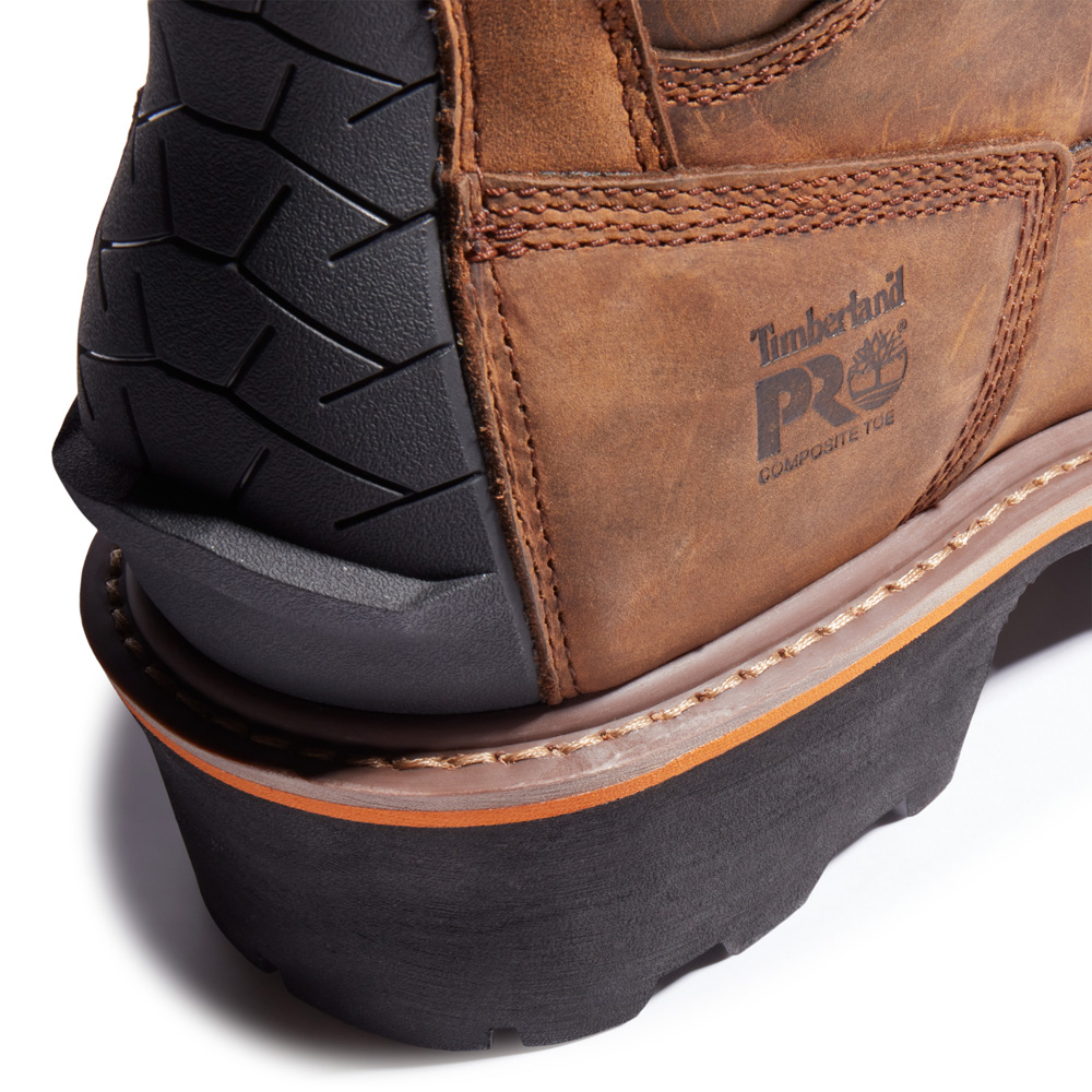 Timberland PRO Men's Evergreen Logger Composite Toe Waterproof Work Boots from GME Supply