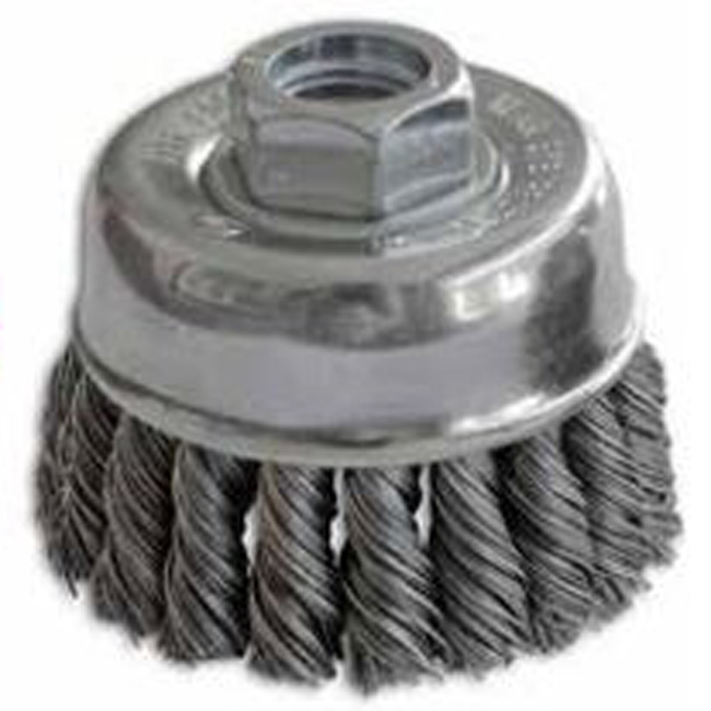 Continental Abrasives 3 Inch Knot Cup Brush from GME Supply