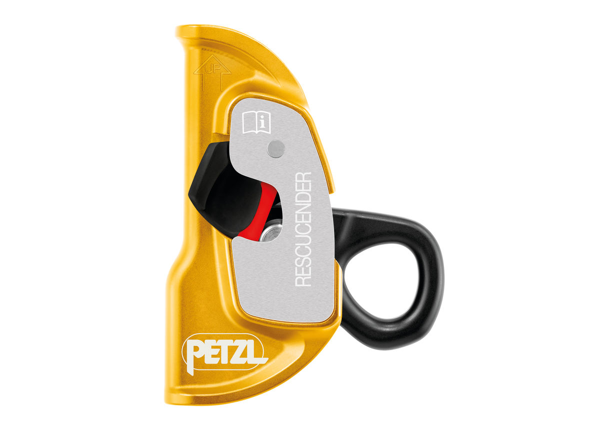 Petzl RESCUCENDER Openable Cam-Loaded Rope Clamp from GME Supply