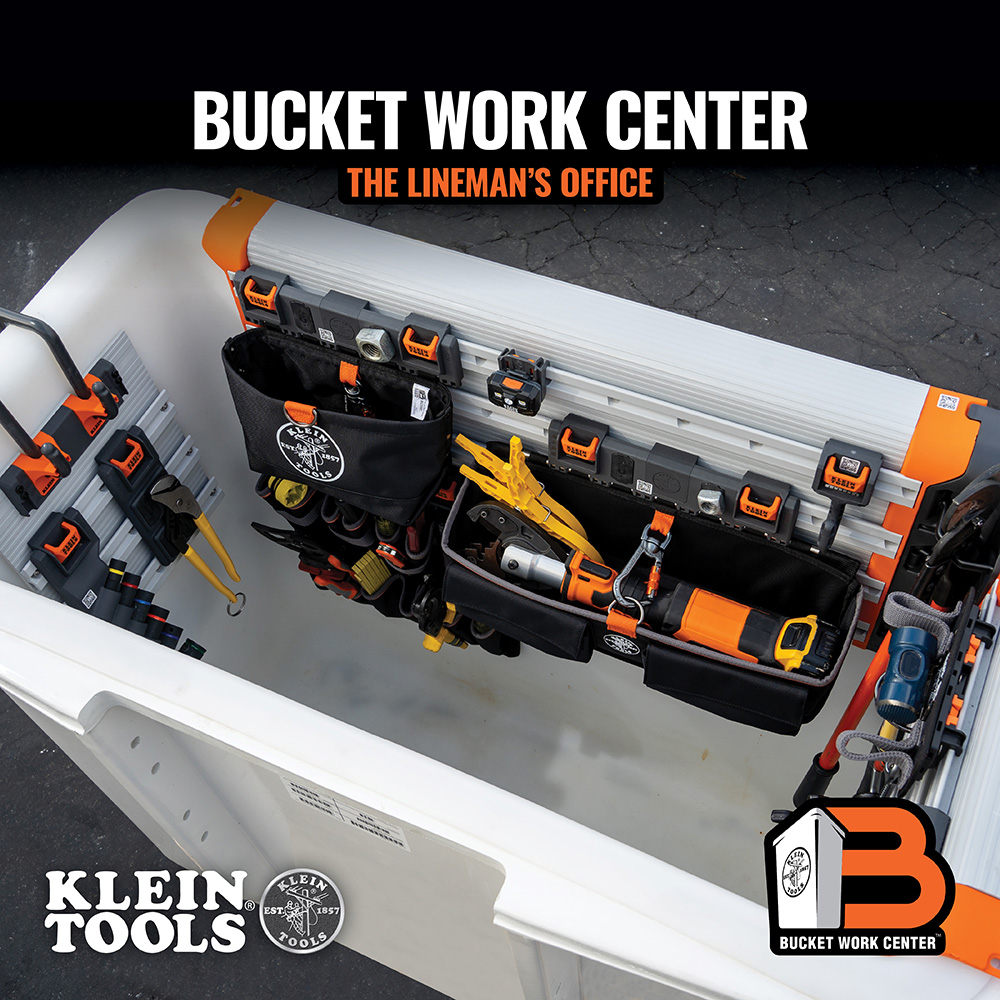 Klein Tools BC100S Wall Assembly S Hook Module for Klein Bucket Work Center from GME Supply