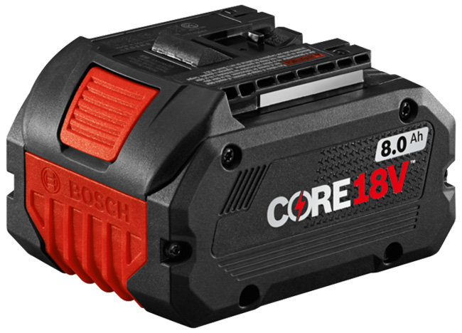 Bosch 18V CORE18V Lithium-Ion 8.0 Ah Performance Battery from GME Supply