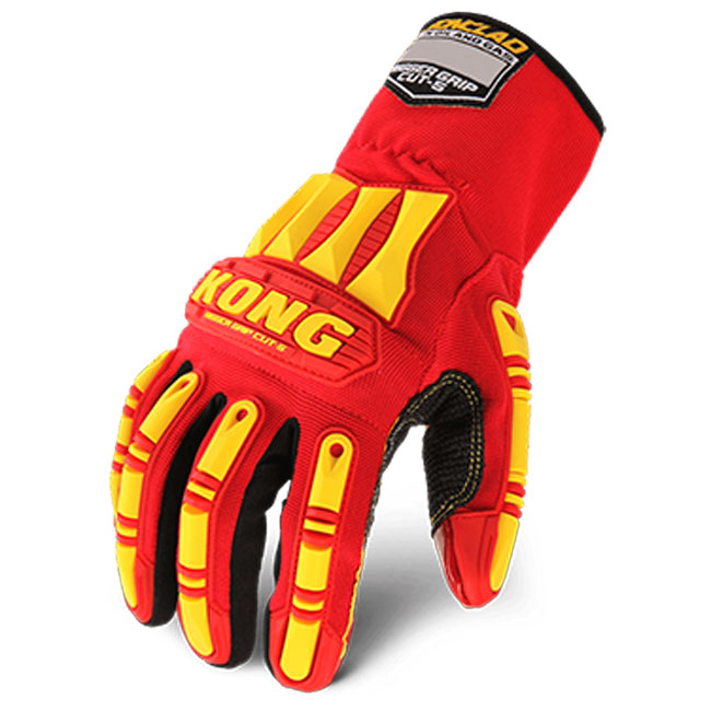 Ironclad KONG Rigger Grip A5 Cut Level Impact Gloves from GME Supply