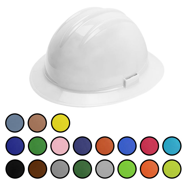 Bullard Classic Full Brim XL Hard Hat with Accessory Slots from GME Supply