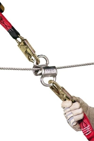 MSA Gravity Dyna-Line Temporary Horizontal Lifeline from GME Supply