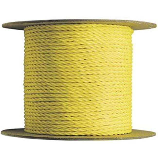 Pelican Rope 600 Foot Yellow Polypropylene Rope from GME Supply