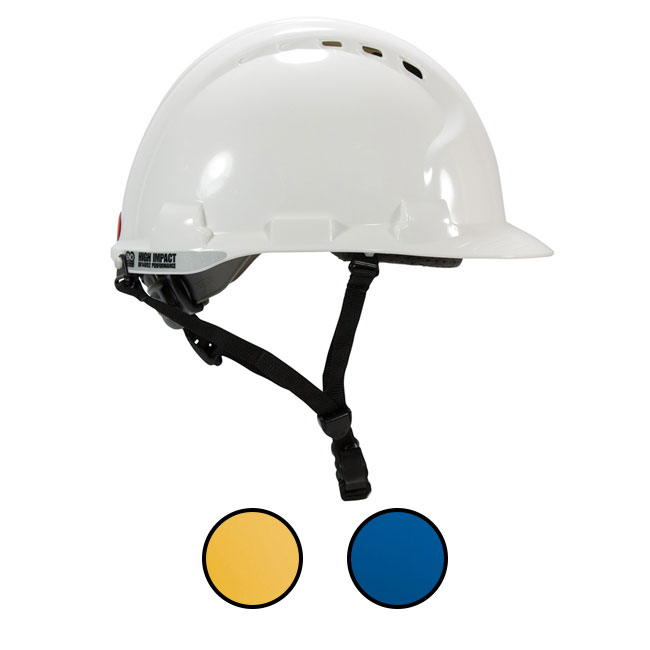 JSP 6151V Vented Evolution Deluxe Climbing Short Brim Safety Helmet from GME Supply