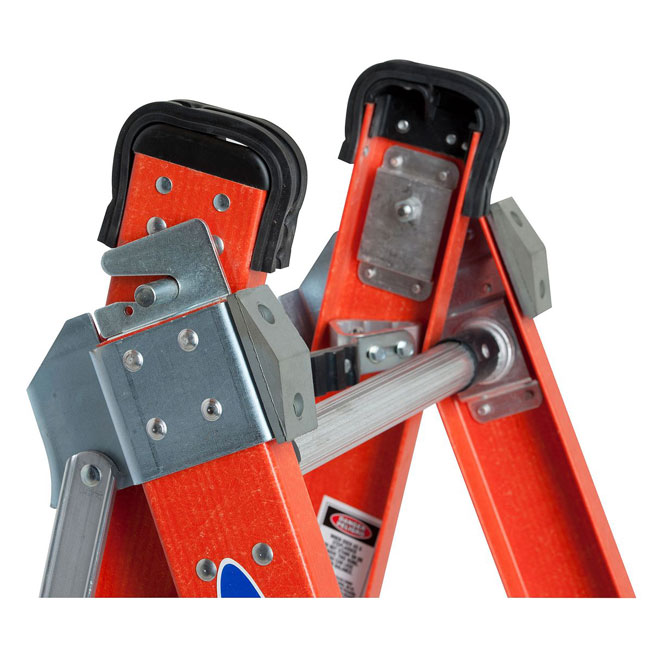 Werner Fiberglass Type 1AA Combination Ladder from GME Supply