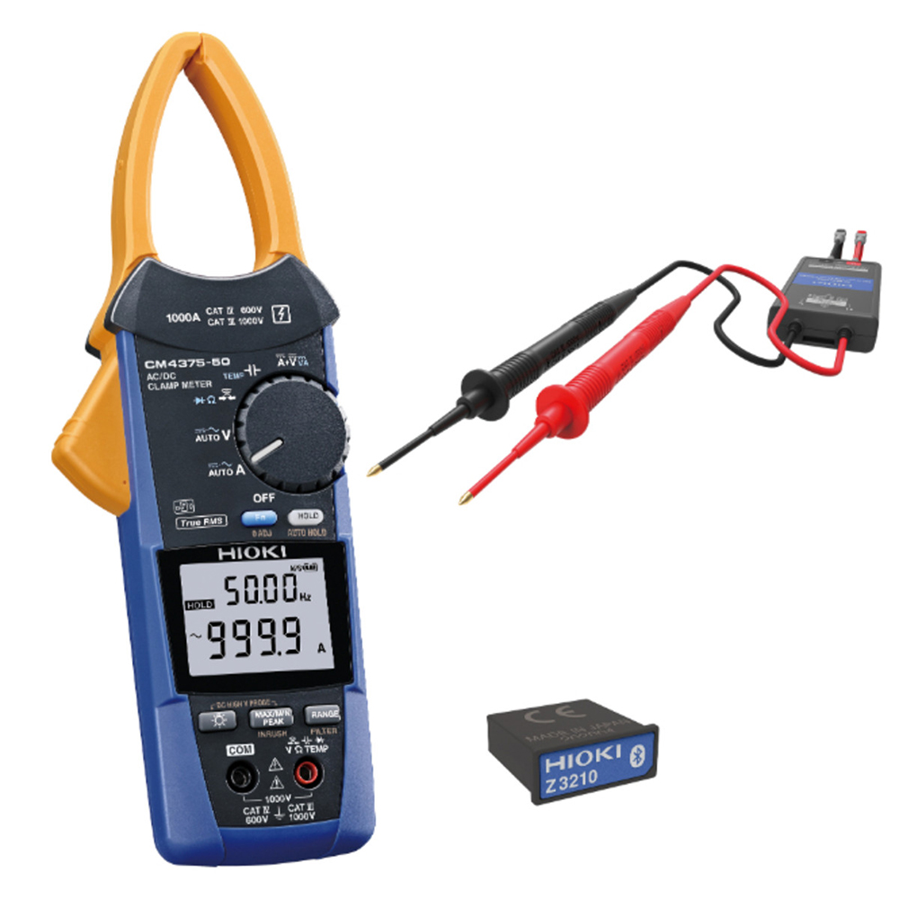 Hioki AC/DC High Voltage Clamp Meter with Wireless Adapter from GME Supply