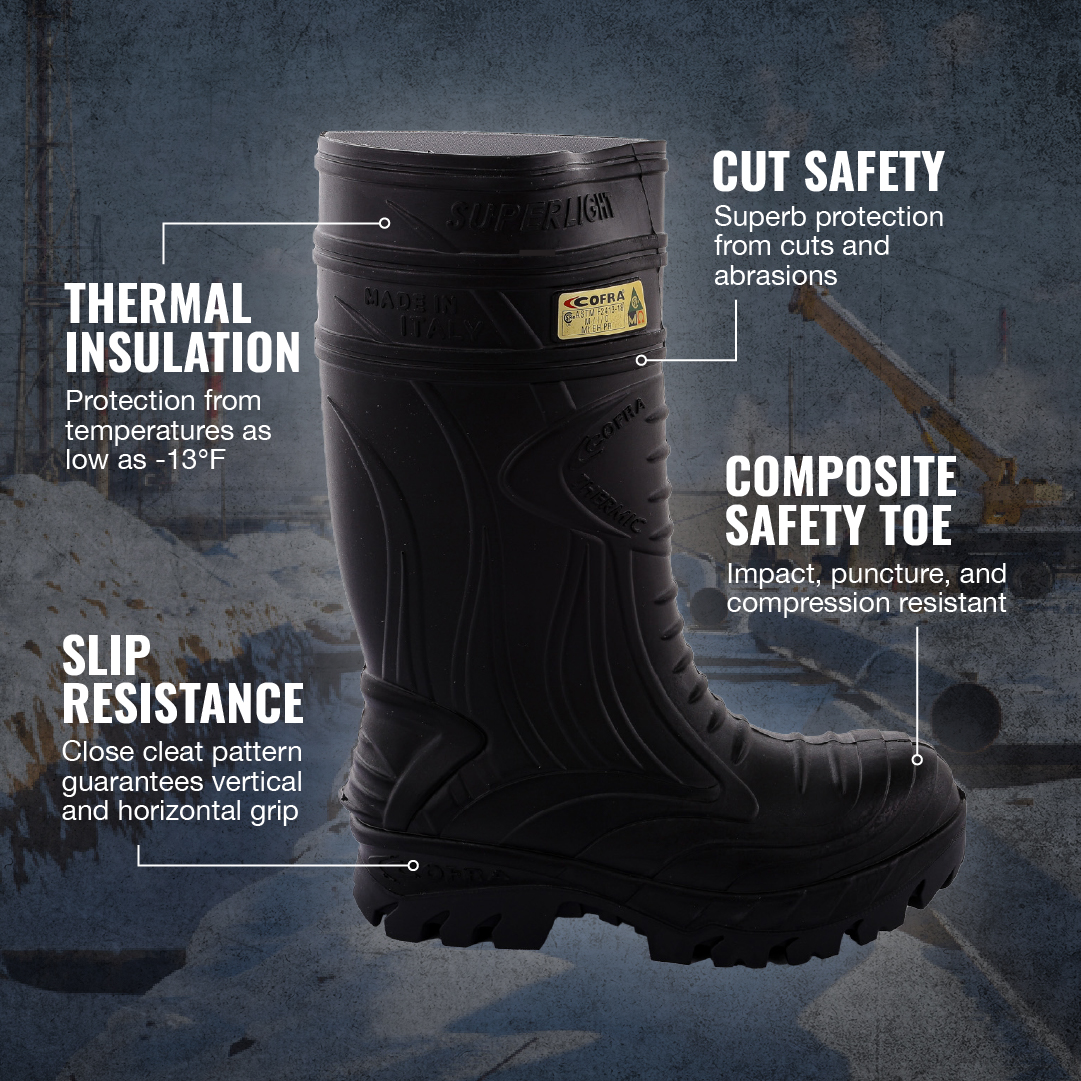 Cofra Thermic Insulated Met Guard Work Boots with Composite Toe from GME Supply