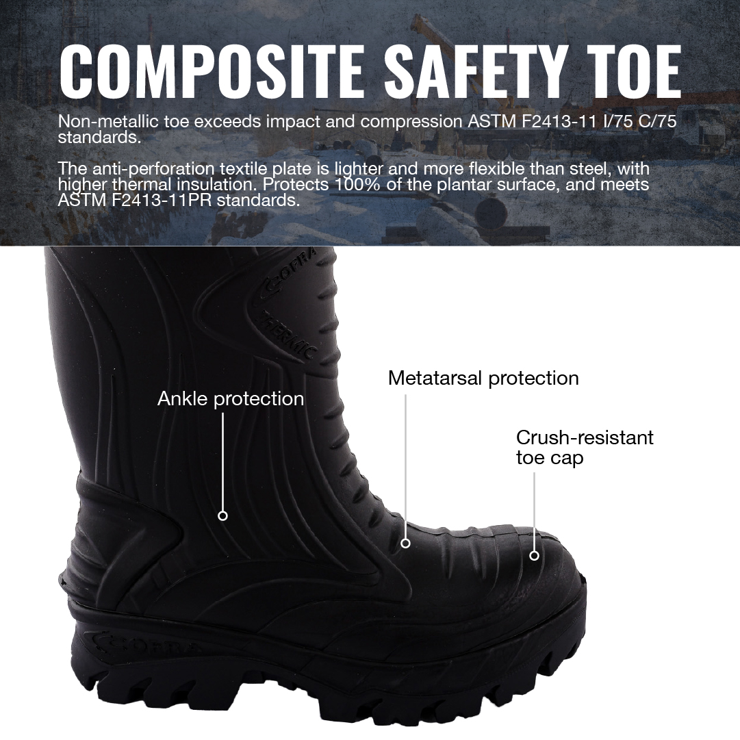 Cofra Thermic Insulated Met Guard Work Boots with Composite Toe from GME Supply