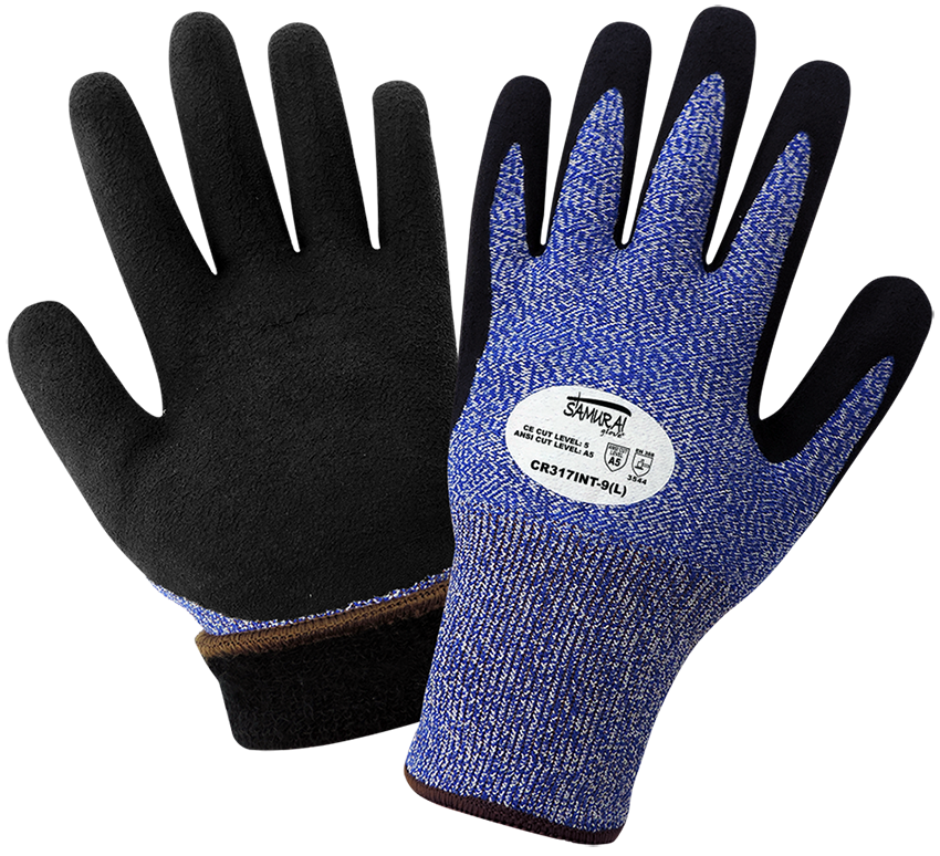 Samurai Glove Insulated Water Repellent Dipped Gloves from GME Supply