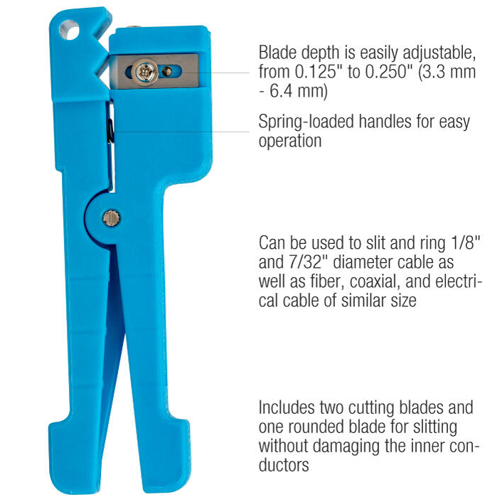 Jonard Compact Cable Slit & Ring Tool from GME Supply