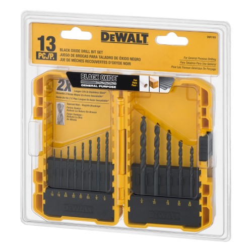 DeWALT 13 Piece Black Oxide Drill Bit Set from GME Supply