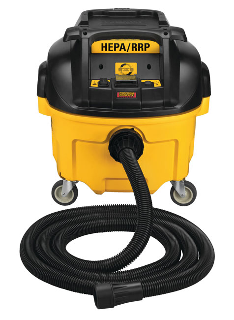 DeWALT 8 Gallon HEPA Dust Extractor with Automatic Filter Cleaning from GME Supply