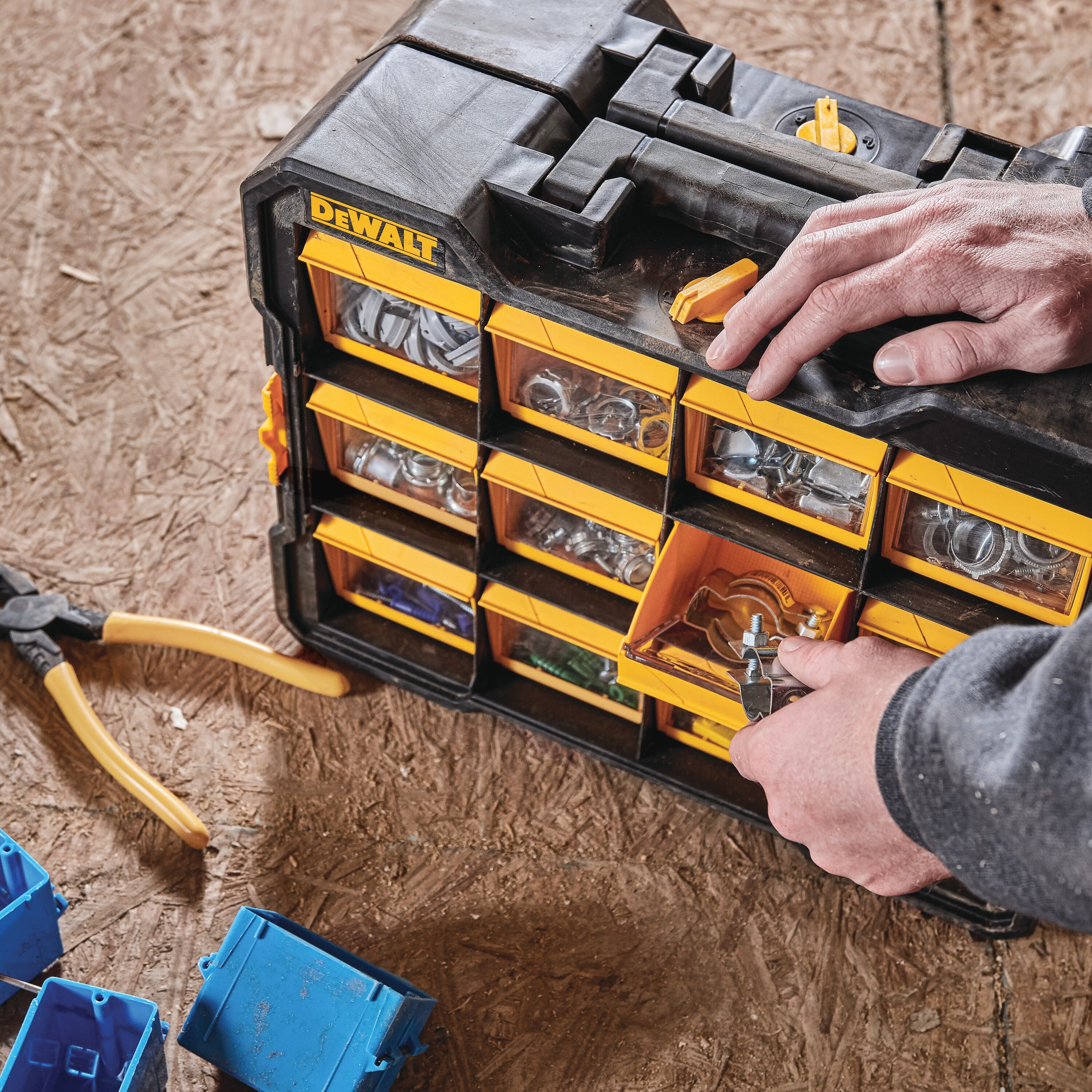 DeWALT Flip Bin Organizer from GME Supply